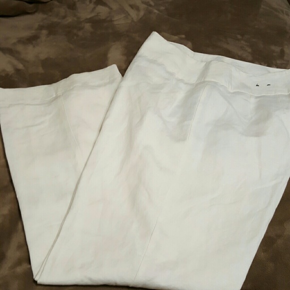 White Linen Pants