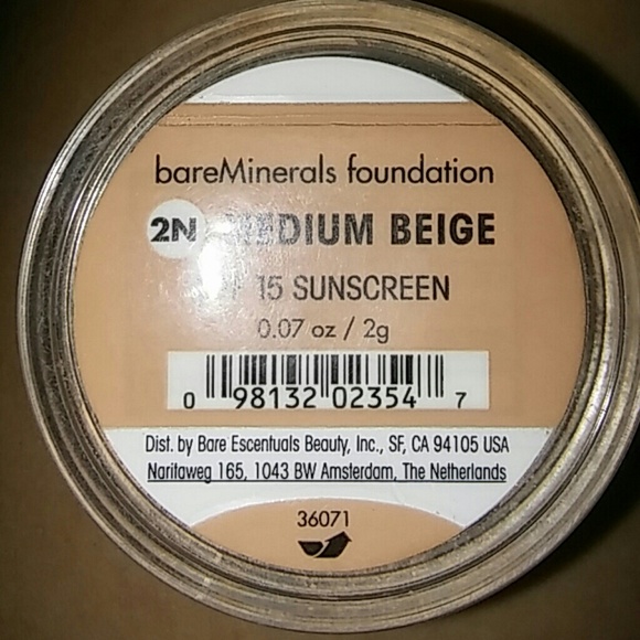 Bare Minerals Medium Beige Powder Foundation