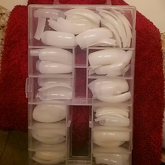 Natural Colored Acrylic Nails