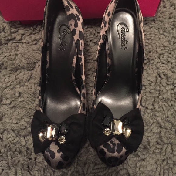 Candies Cheetah Heels