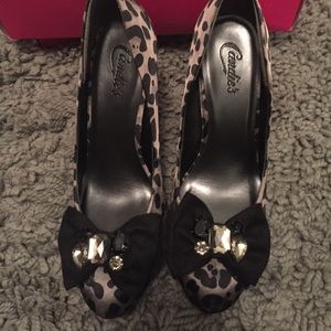 Candies Cheetah Heels