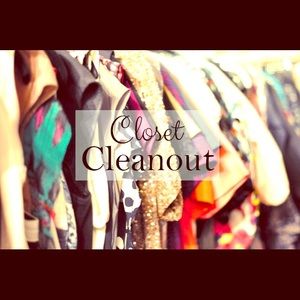 Closet Cleanout! Make an offer!