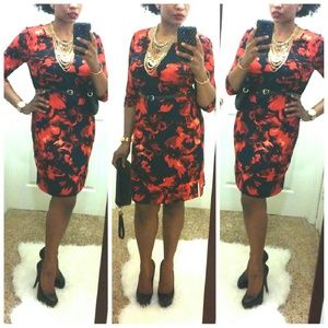 °Merona° Navy/Red Tunic Dress °Merona° Navy/Red Tunic Dress