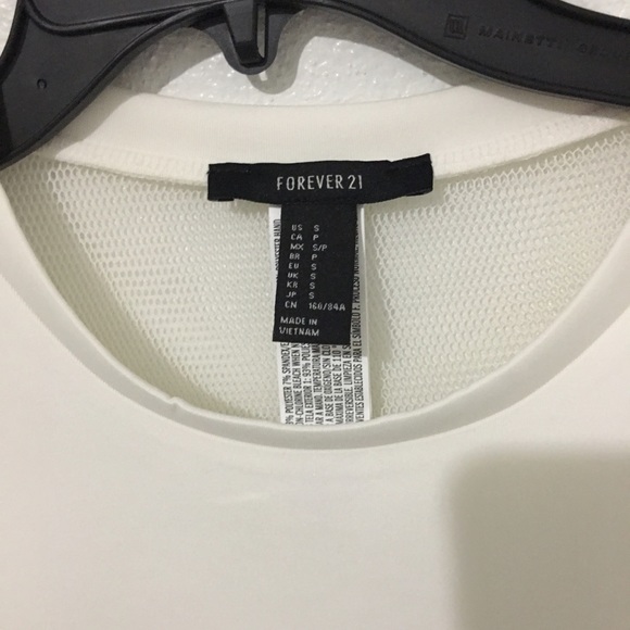 Forever 21 Boxy See Through Top - Picture 4 of 4