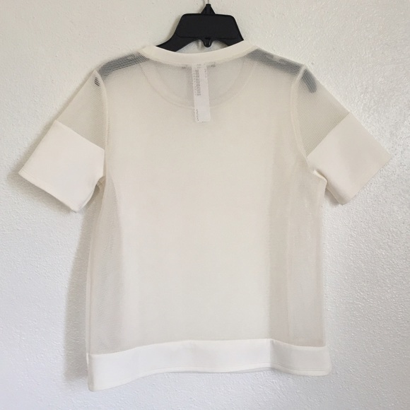 Forever 21 Boxy See Through Top - Picture 2 of 4