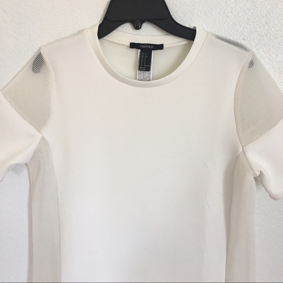 Forever 21 Boxy See Through Top - Picture 3 of 4