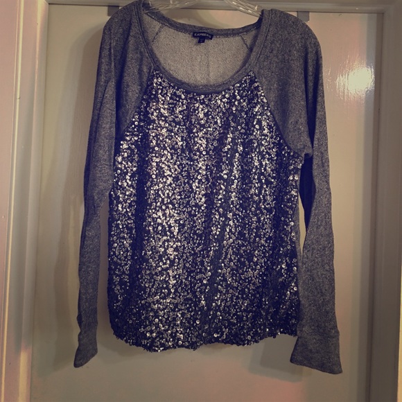 Sequin Crewneck