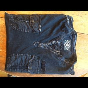 Men's Affliction Henley