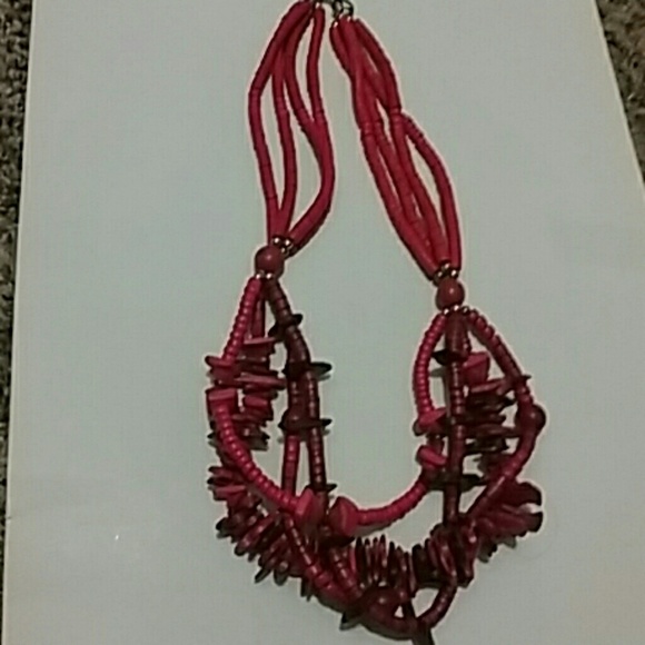 Handmade necklace.