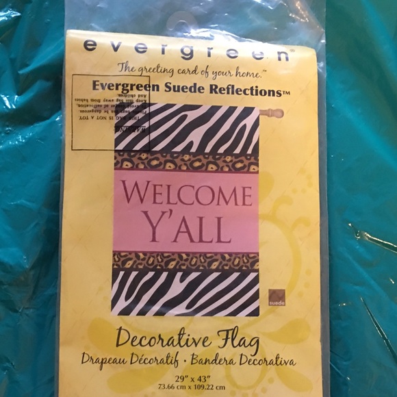 Decorative Zebra Flag