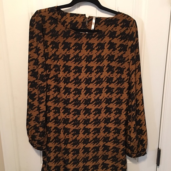 Houndstooth dress