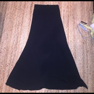 Black Maxi Skirt