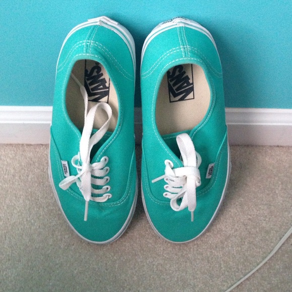Teal Vans