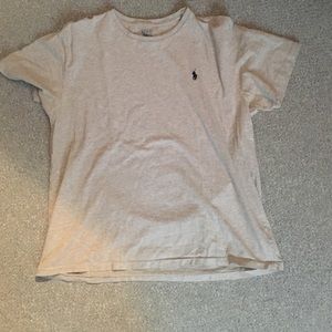 Gray polo t-shirt