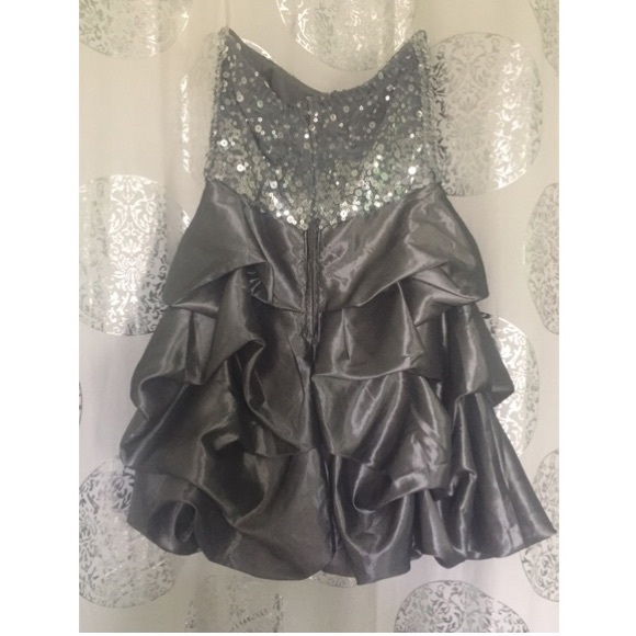 Short, Ruffled Homecoming Dress - Picture 2 of 2