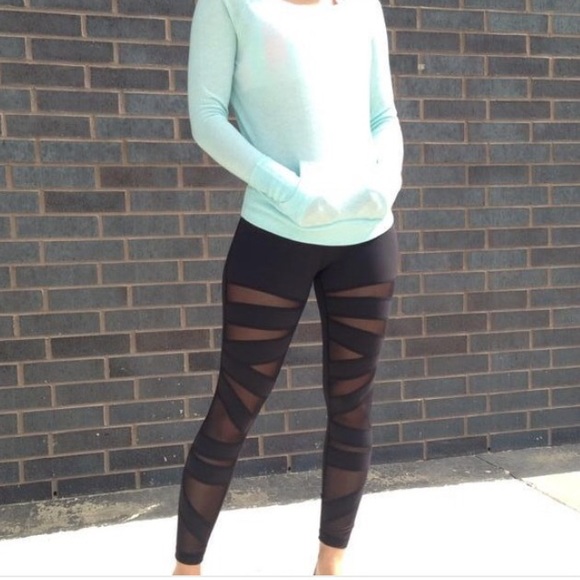 Lululemon high times mesh leggings