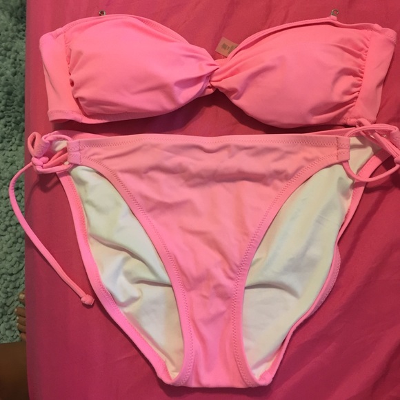 Victoria's Secret bandeau swim set - Picture 1 of 2