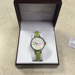 Coach watch new