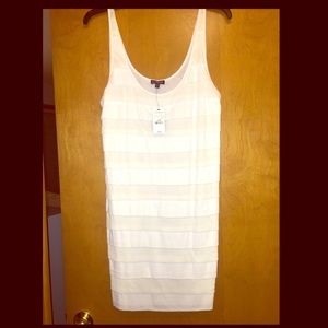 Brand new express white cotton dress