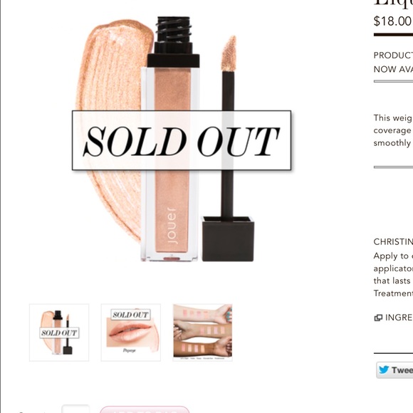 Jouer lipstick in papaye