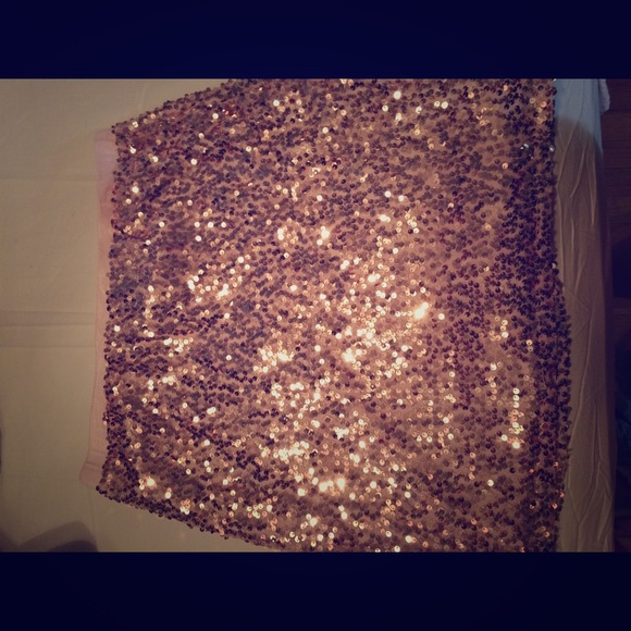 Sequin skirt