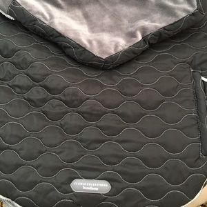 (2) Baby carseat cover (JJ Cole original)