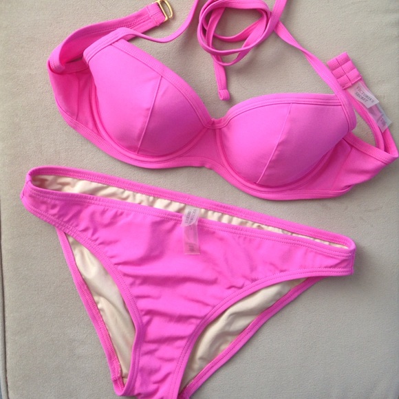 Pink bikini