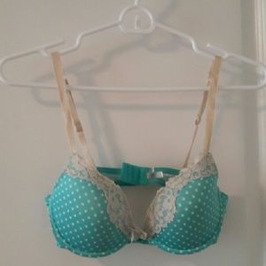 Aerie polka dot padded bra