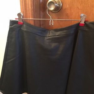 Express faux leather skirt. Size 10