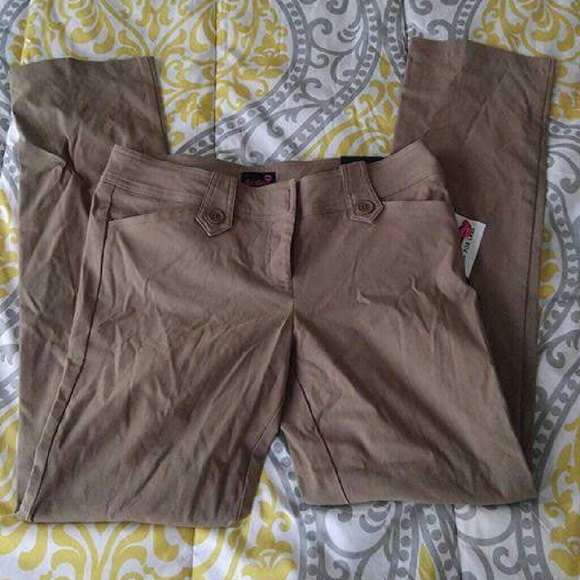 Khaki pants.