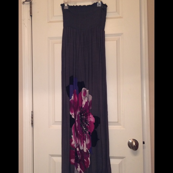 NWOT floral maxi dress