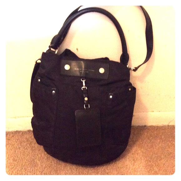 Marc by Marc Jacobs black Crossbody nylon handbag