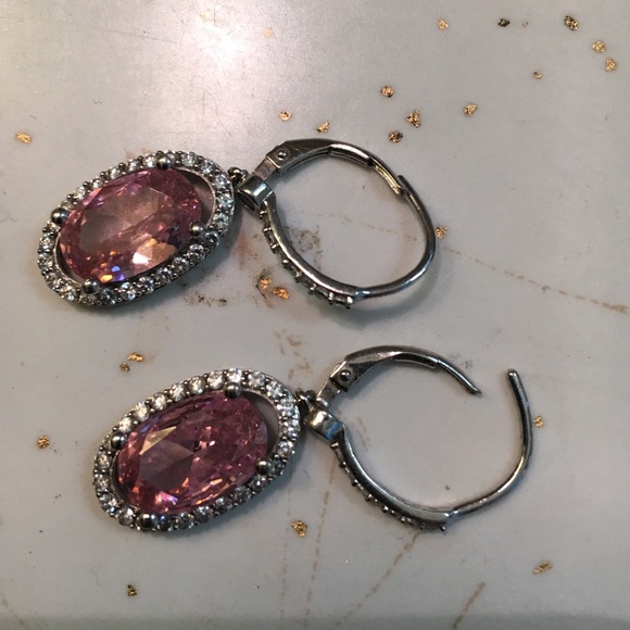 Sapphire earrings.