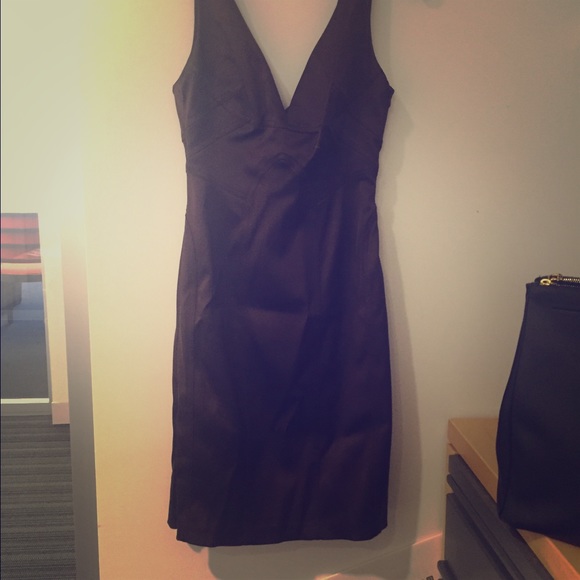 Chocolate brown David Meister dress 6