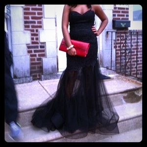 Black prom dress