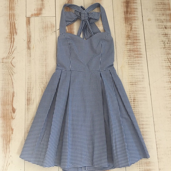 Lauren James gingham Livingston dress