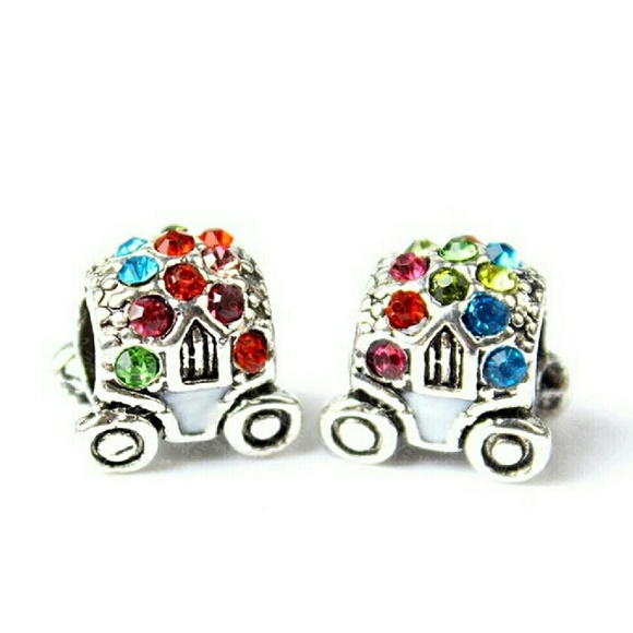 Carriage charm, fits pandora charm bracelet - Picture 1 of 1
