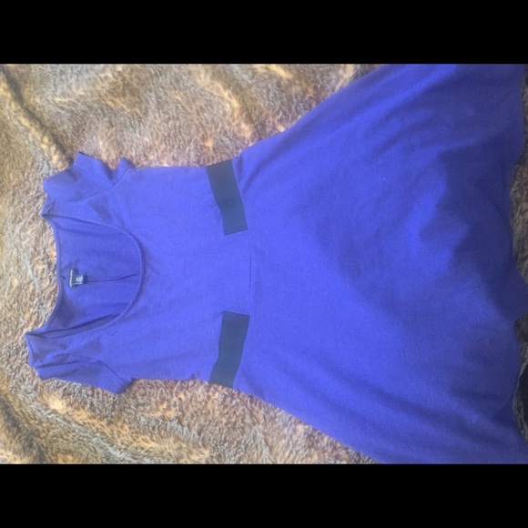 Comfortable Navy blue dress