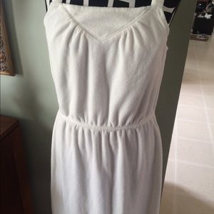 NWT Juicy couture WHITE terry dress.