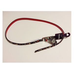 NWT MK reversible skinny belt