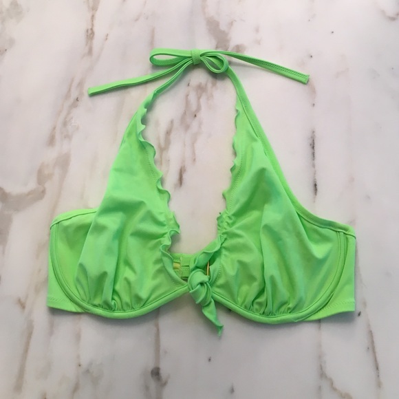Green Victoria's Secret Bikini Top