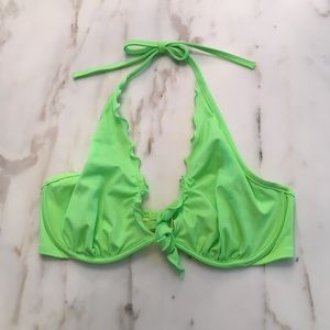 Green Victoria's Secret Bikini Top