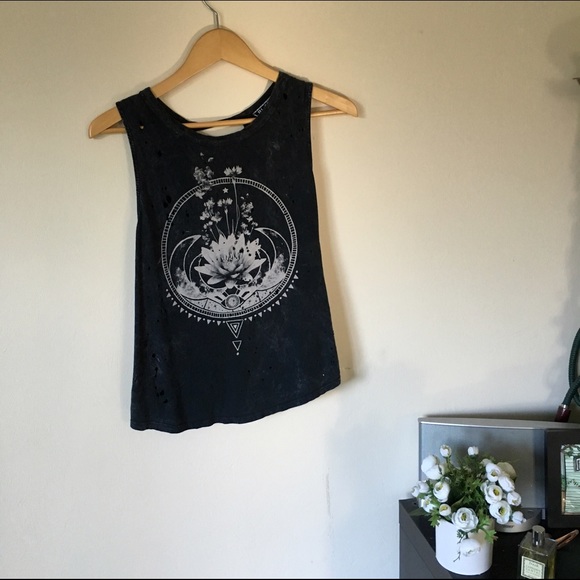 UO Lotus Open-Back Tank