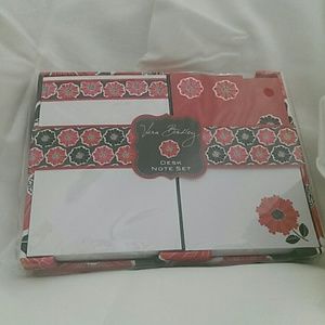 New Vera Bradley Cheery Blossoms Desk Note Set