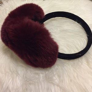 AUTHENTIC Fox Fur Earmuffs