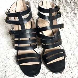 BCBG strappy sandals