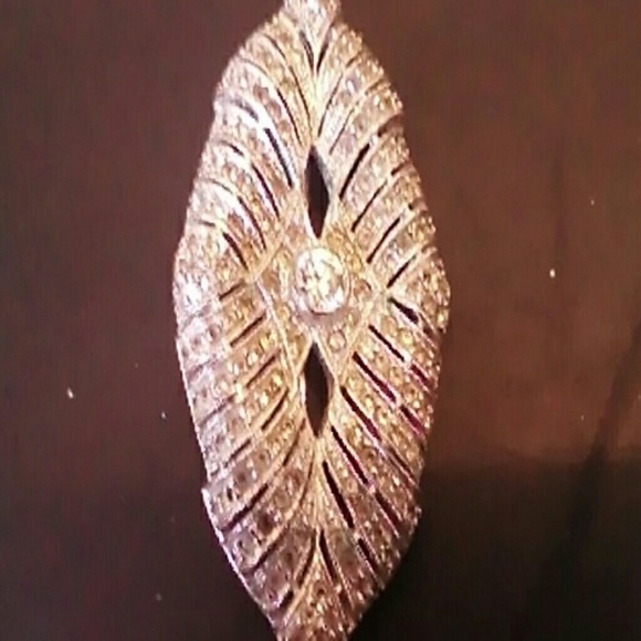 VINTAGE BROOCH SILVER SIGNED 925 - Picture 2 of 4