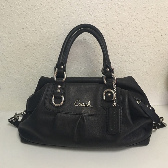 Coach leather purse