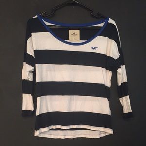 Hollister Boatneck Striped Shirt