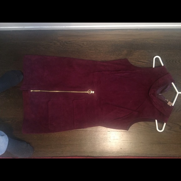 FOREVER 21 SUEDE DRESS